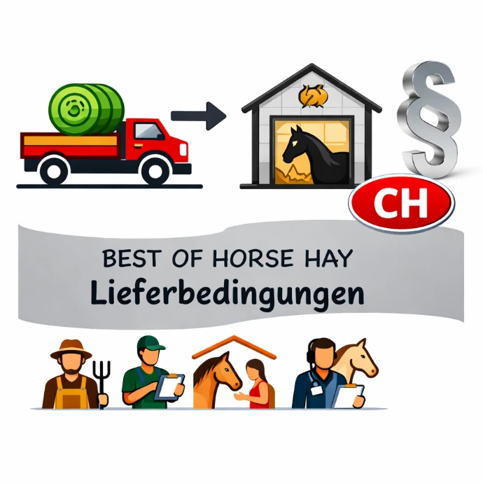 BEST OF HORSE HAY erklärt den rechtlichen Hintergrund zum Raufutterhandel Schweiz.