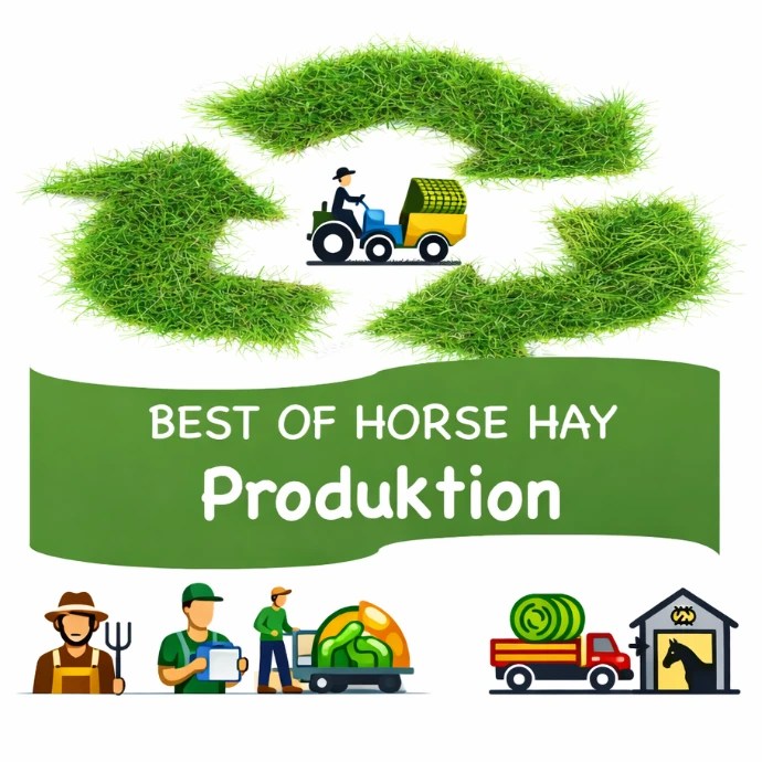 BEST OF HORSE HAY Online Kurs - alles für eine gesicherte Zukunft mit Qualitäts-Pferdeheu - jetzt mehr erfahren.